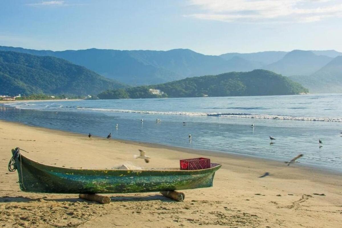 Bh1: Estilo, Conforto, Charme E Otima Localizacao Ubatuba Bagian luar foto